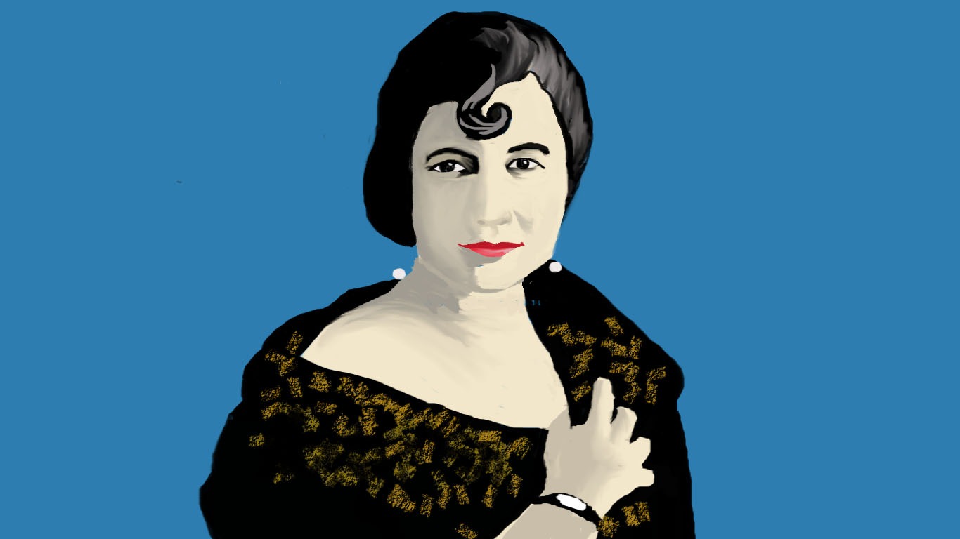 Retrato estilo pop-art